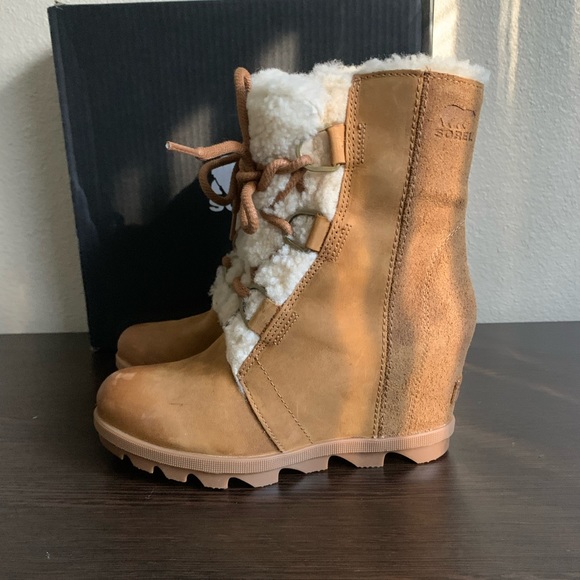 Sorel Joan of arctic wedge II shearling boots - Picture 5 of 7